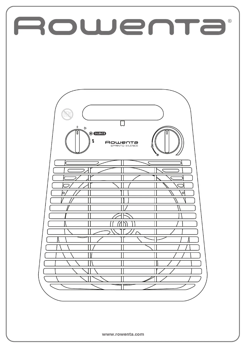 Page n°1 - Manuel utilisateur Rowenta Sprinto Silence SO2030
