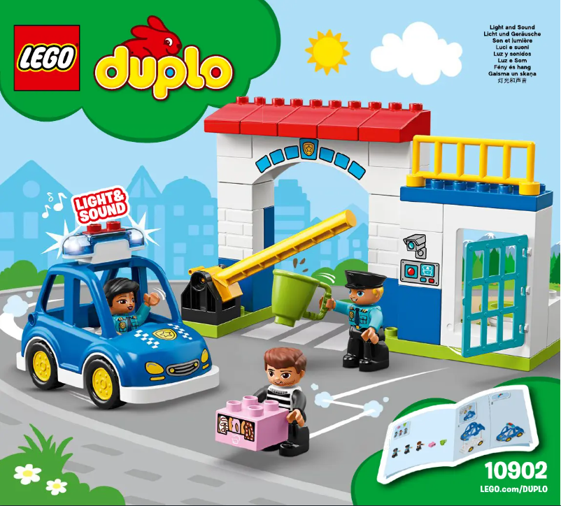 Page 1 de la notice Manuel utilisateur Lego Duplo 10902