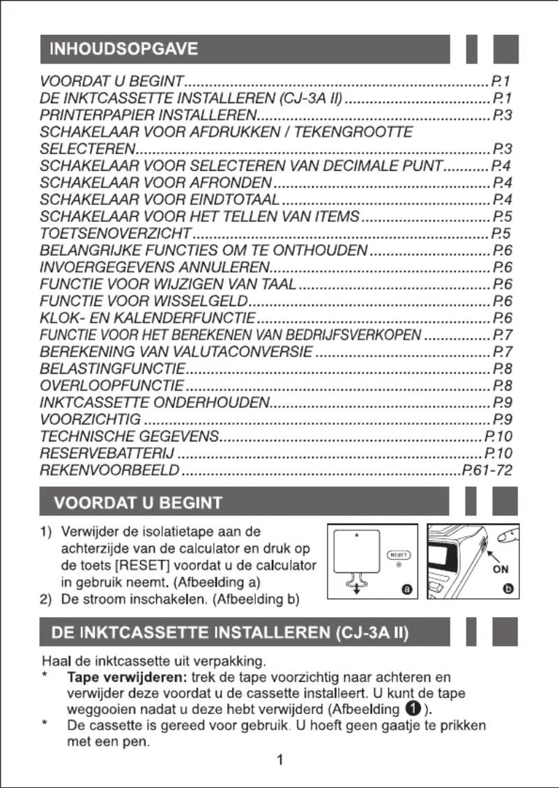 Page 1 de la notice Manuel utilisateur Canon BP1200-DTS
