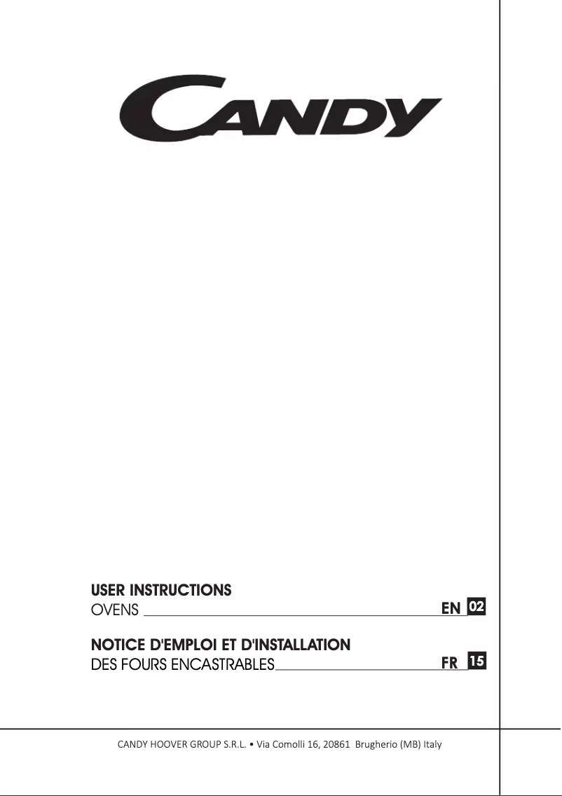 Image de la première page du manuel de l'appareil FCP616X/E
