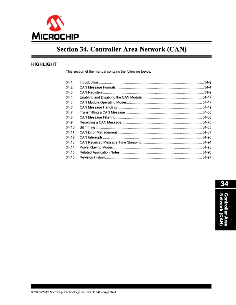 Page 1 de la notice Manuel utilisateur Microchip PIC32MX575F512L