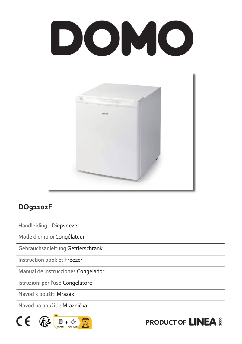 Page 1 de la notice Manuel utilisateur Domo DO91102F