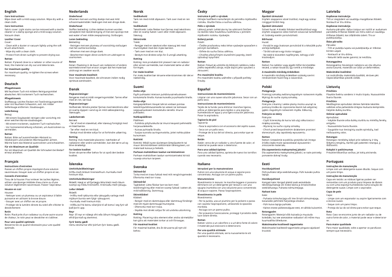 Page 1 de la notice Manuel utilisateur Ikea MARIUS 101.356.59