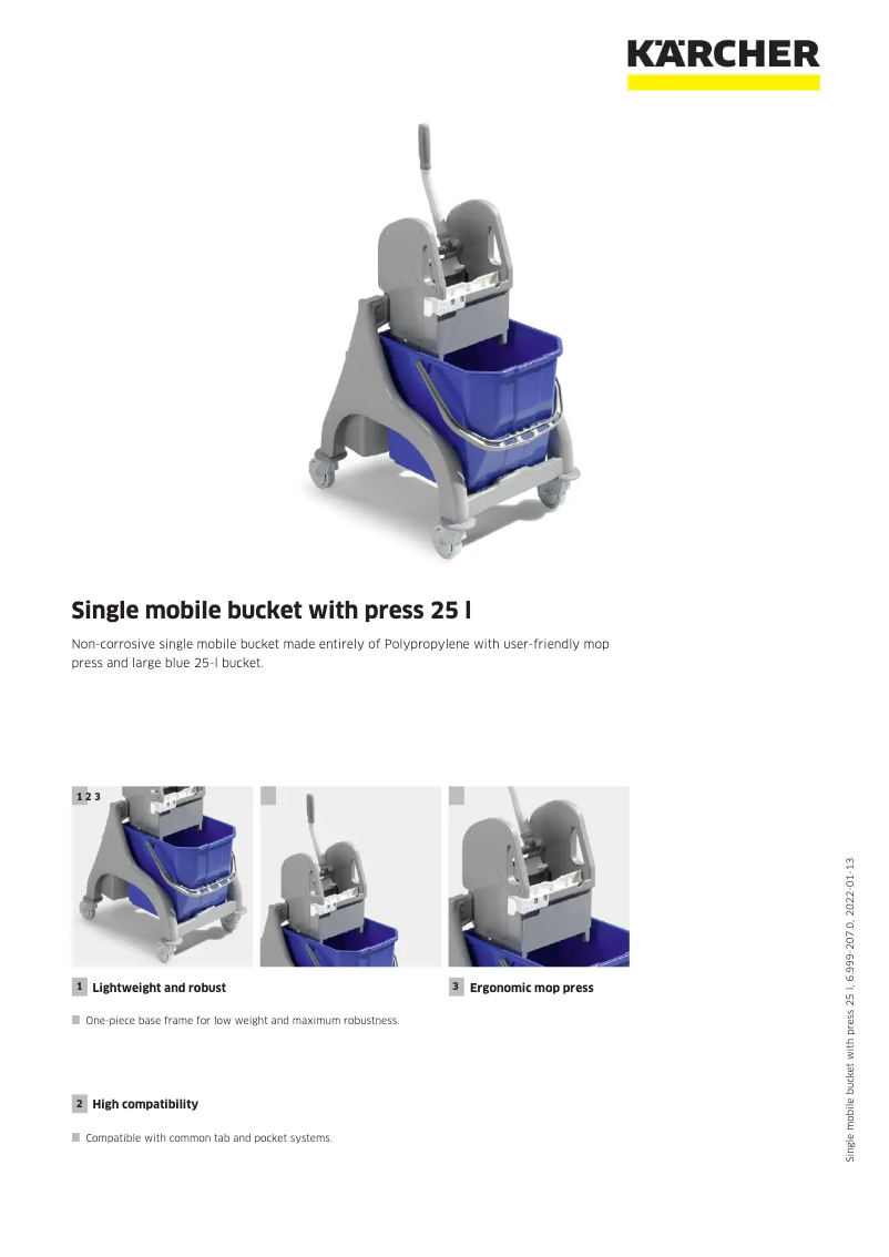 Image de la première page du manuel de l'appareil Single 25