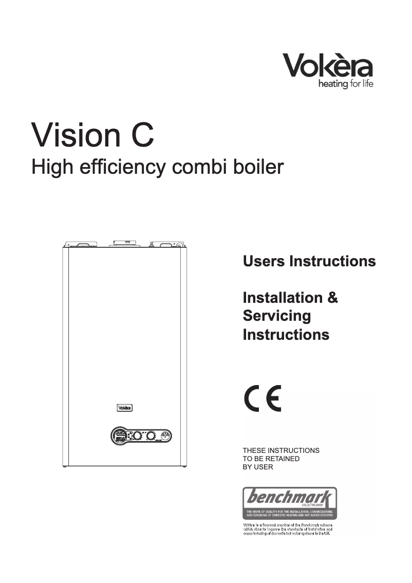 Image de la première page du manuel de l'appareil Vision 30C