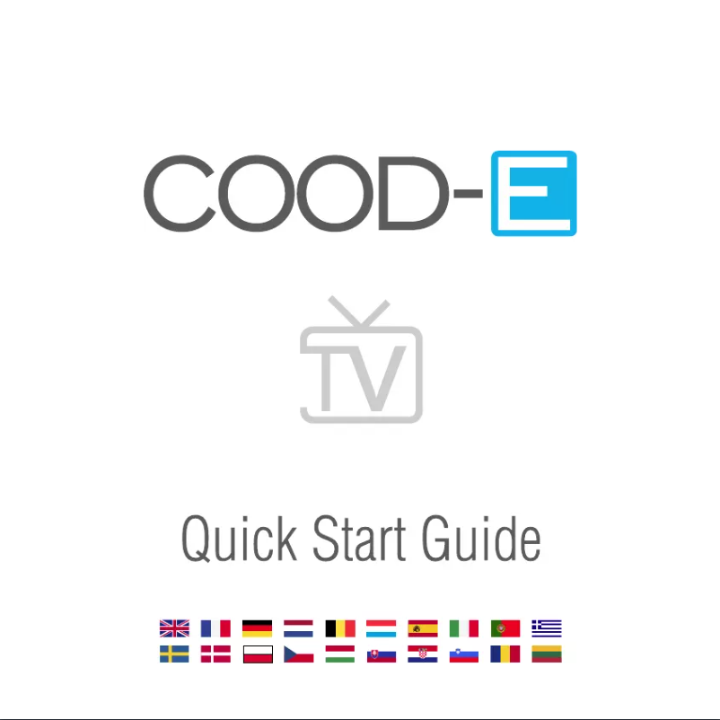 Page n°1 - Manuel utilisateur COOD-E CEKEY/QY