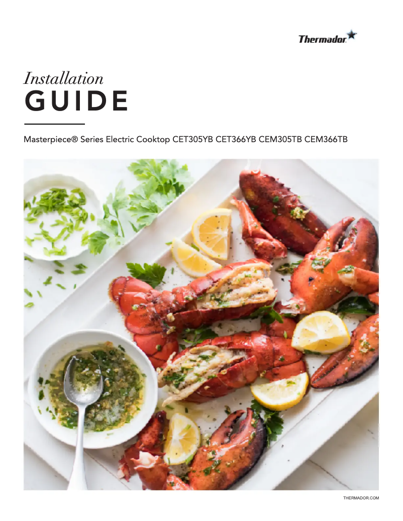 Image de la première page du manuel de l'appareil CET366YB