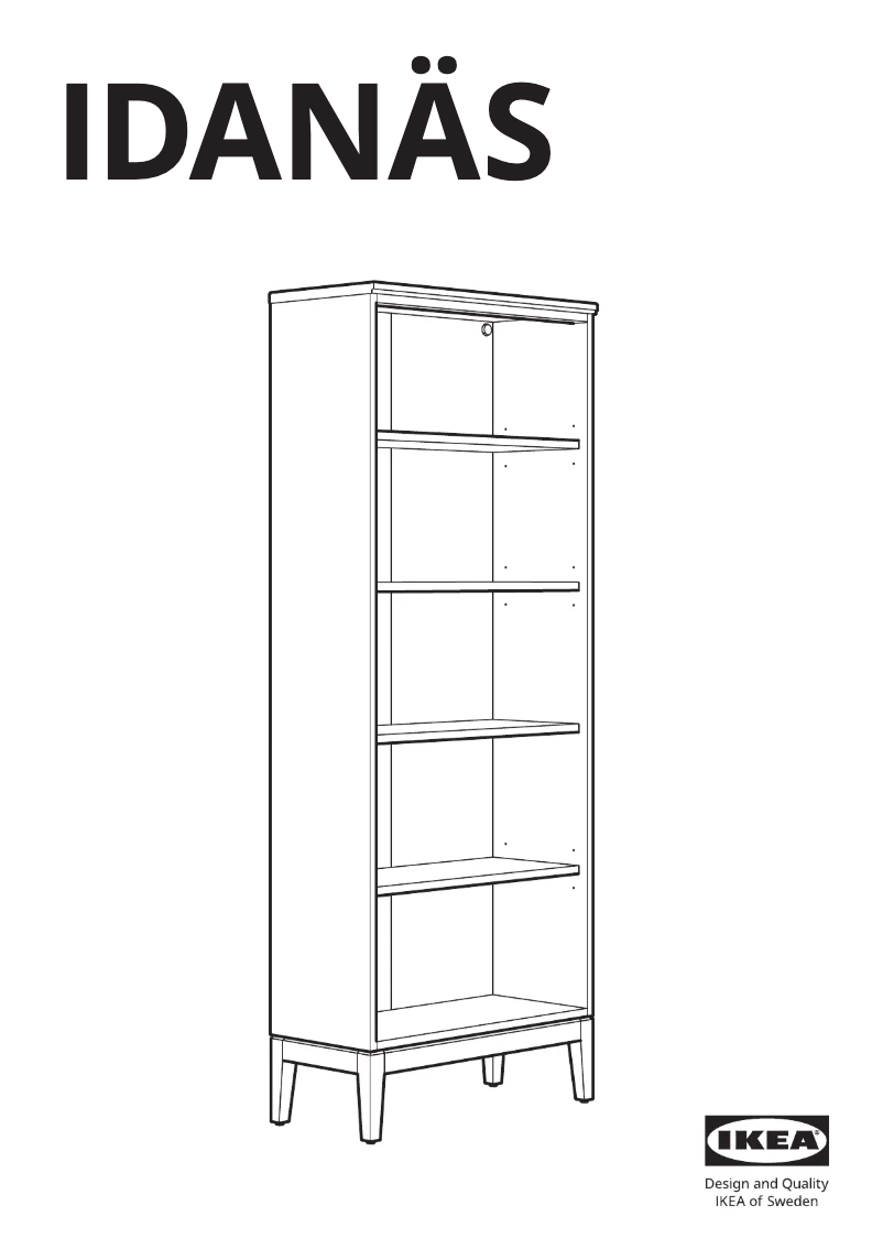 Page 1 de la notice Manuel utilisateur Ikea IDANÄS 004.878.31
