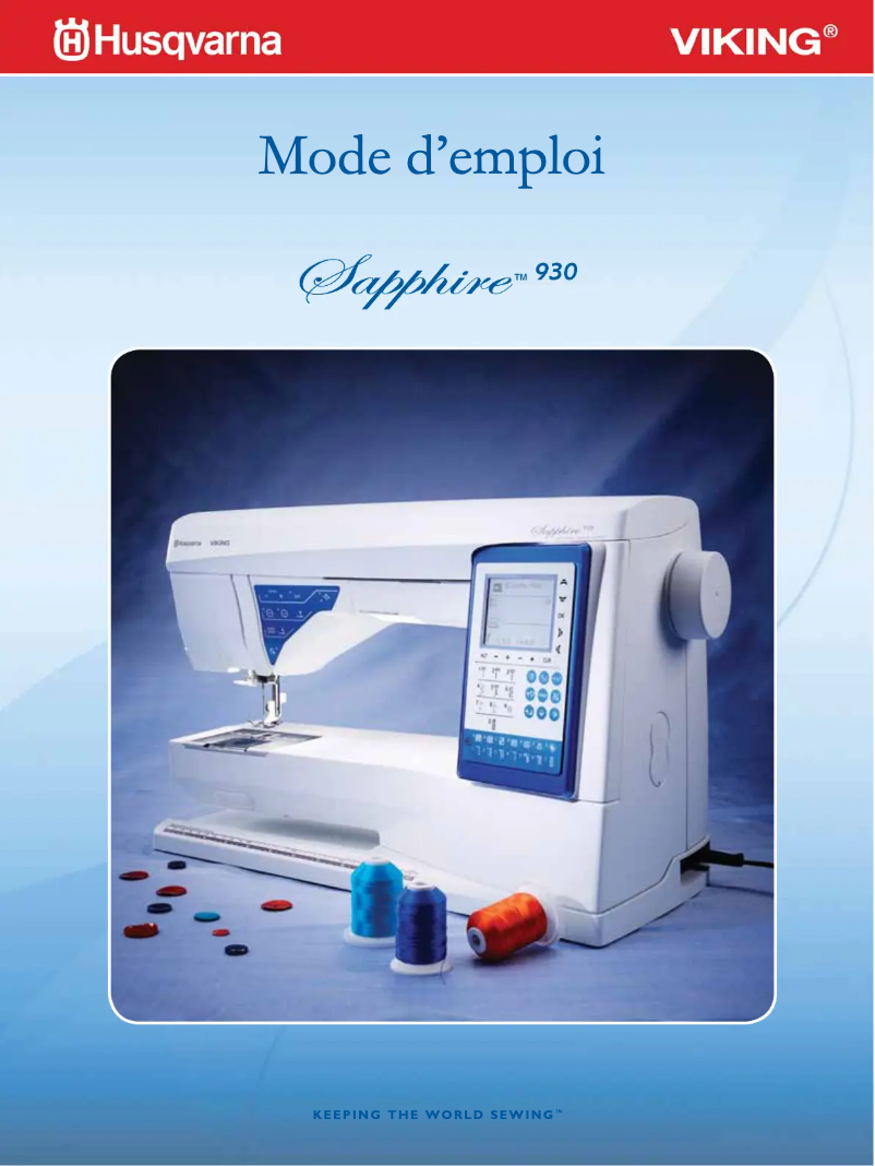 Image de la première page du manuel de l'appareil Sapphire 930