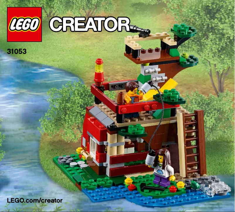 Page n°1 - Manuel utilisateur Lego Creator 31053