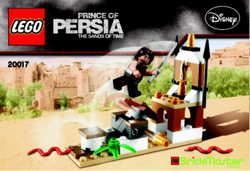 Image de la première page du manuel de l'appareil Prince of Persia Daggar Trap