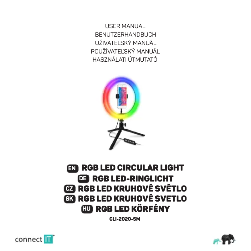 First page image of the manual for Selfie10RGB