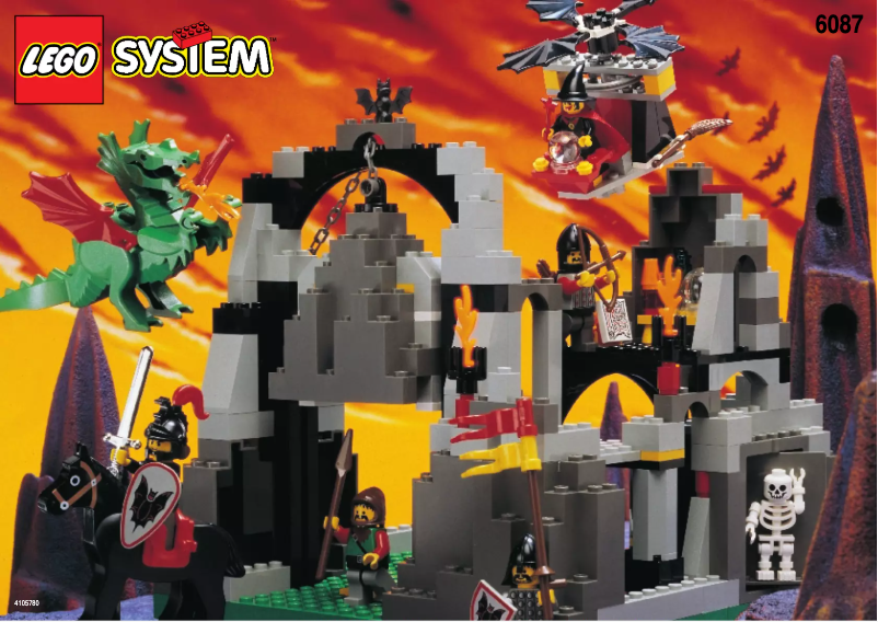 Page 1 de la notice Manuel utilisateur Lego Castle 6087