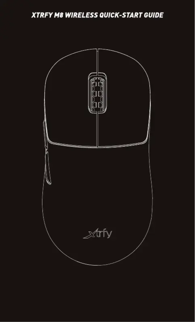 Image de la première page du manuel de l'appareil M8 Wireless