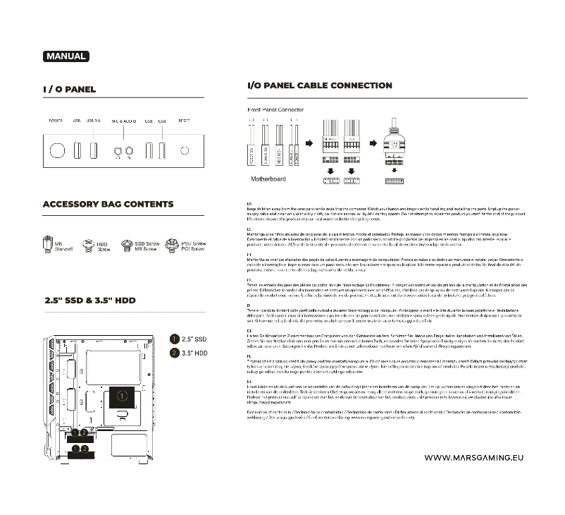 Image de la première page du manuel de l'appareil MC-X2