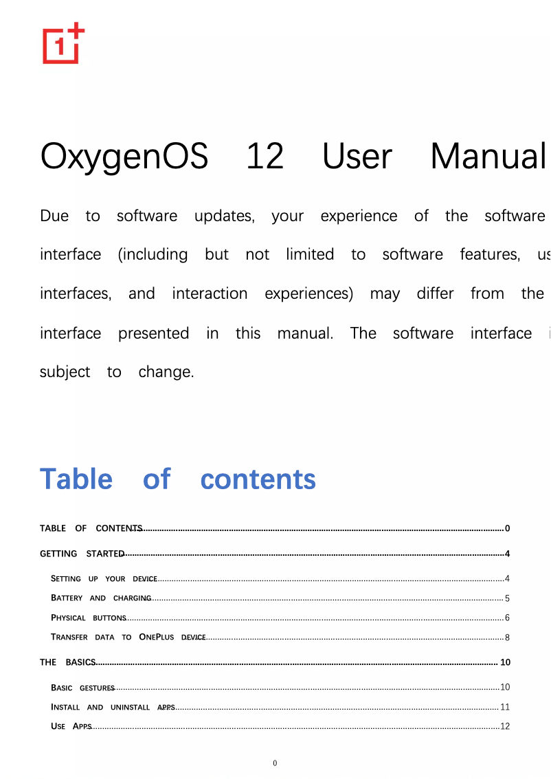 Page 1 de la notice Manuel utilisateur OnePlus Nord CE 3 Lite 5G