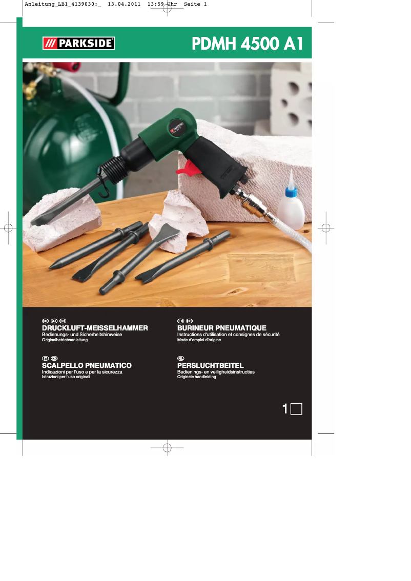 Image de la première page du manuel de l'appareil PDMH 4500 A1