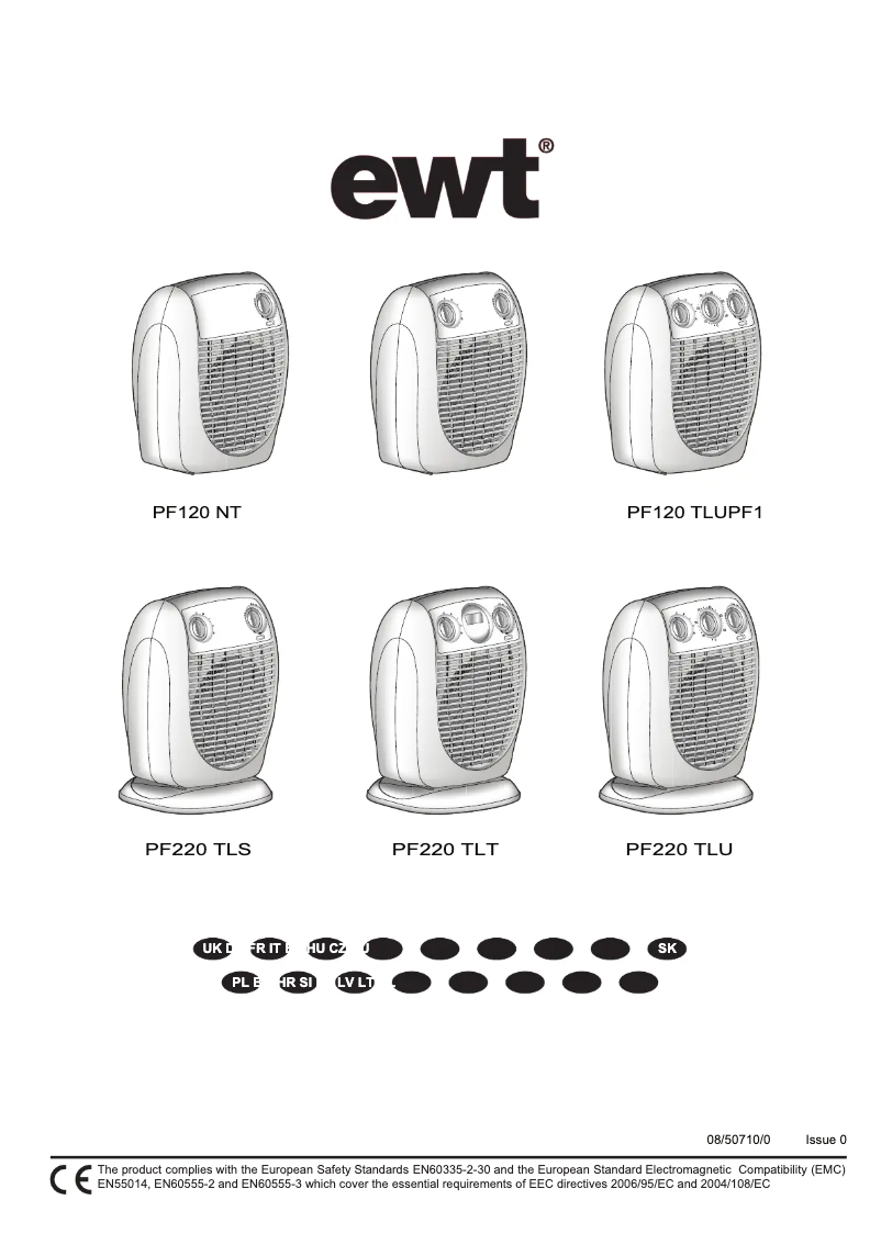 Página 1 del manual Manual de usuario EWT PF120 TLU