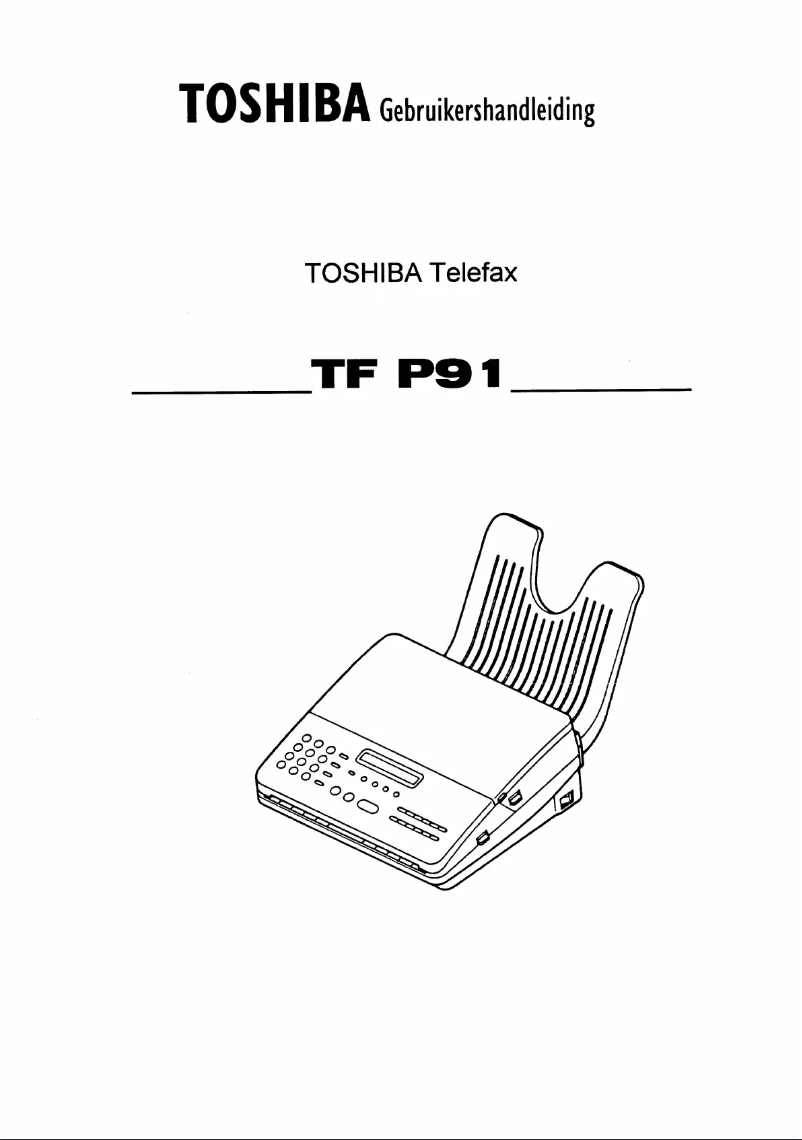 Image de la première page du manuel de l'appareil TF P91