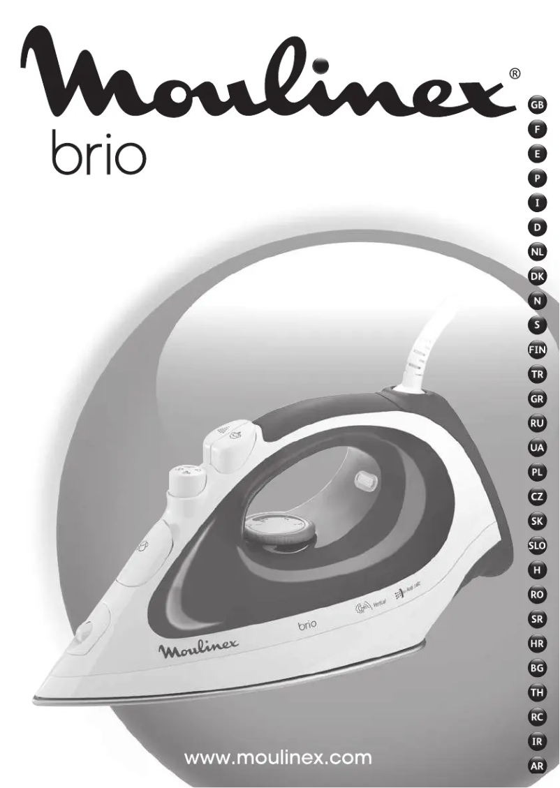 Page n°1 - Manuel utilisateur Moulinex Brio IM3050E0