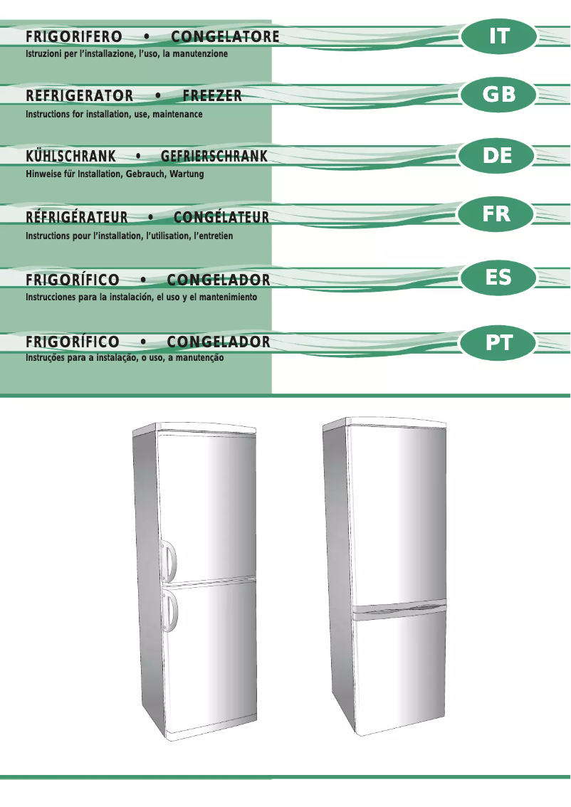 Page 1 de la notice Manuel utilisateur Smeg CR 305 B BS