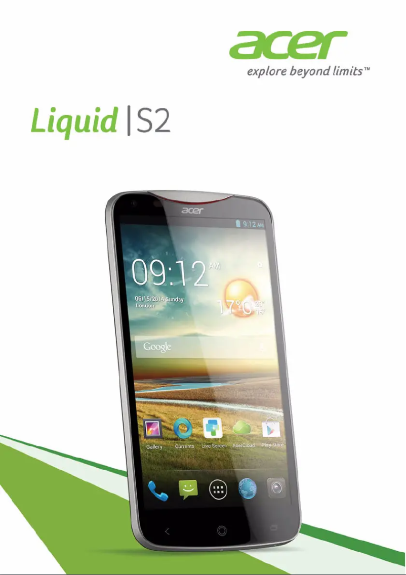 Page n°1 - Manuel utilisateur Acer Liquid S2