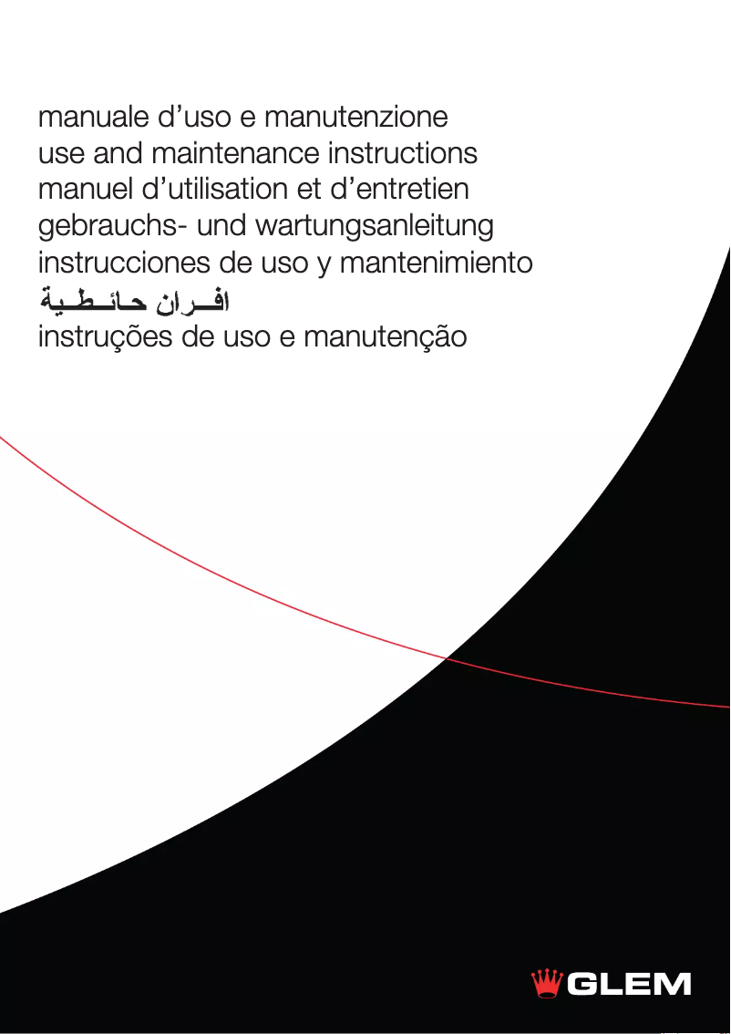 Page n°1 - Manuel utilisateur Glem Gas GF9G21IXN