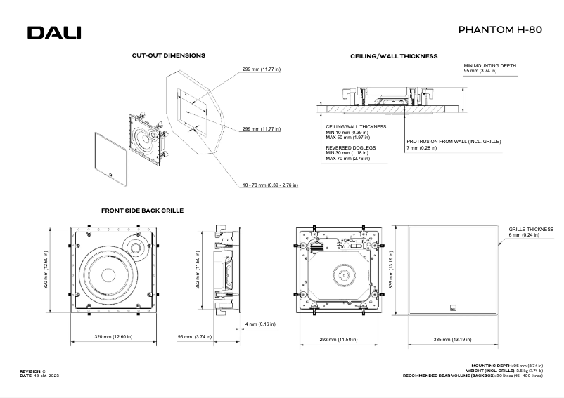 Image de la première page du manuel de l'appareil Phantom H-80