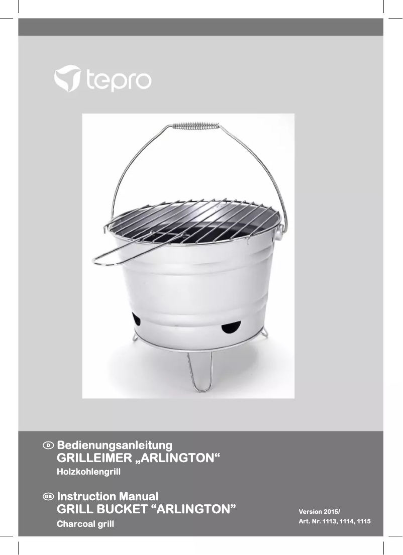 Image de la première page du manuel de l'appareil Arlington 1113