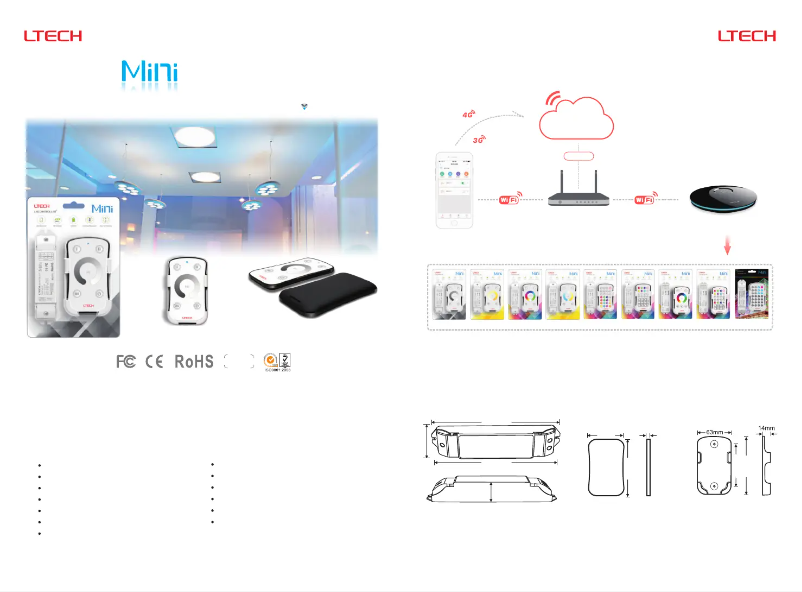 Page n°1 - Manuel utilisateur Ltech CHLSC14