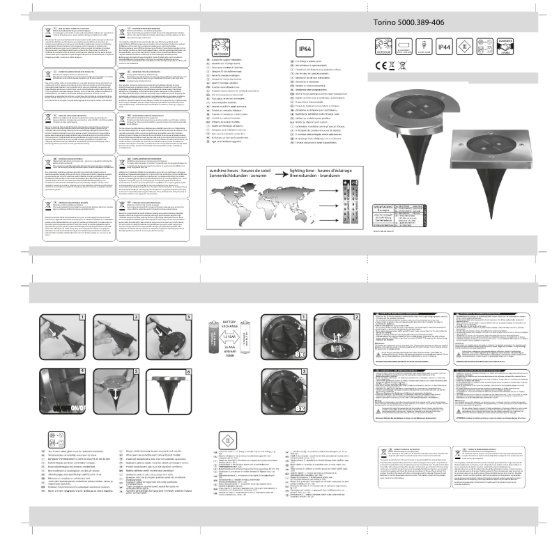 Page 1 de la notice Manuel utilisateur Smartwares 10.011.19