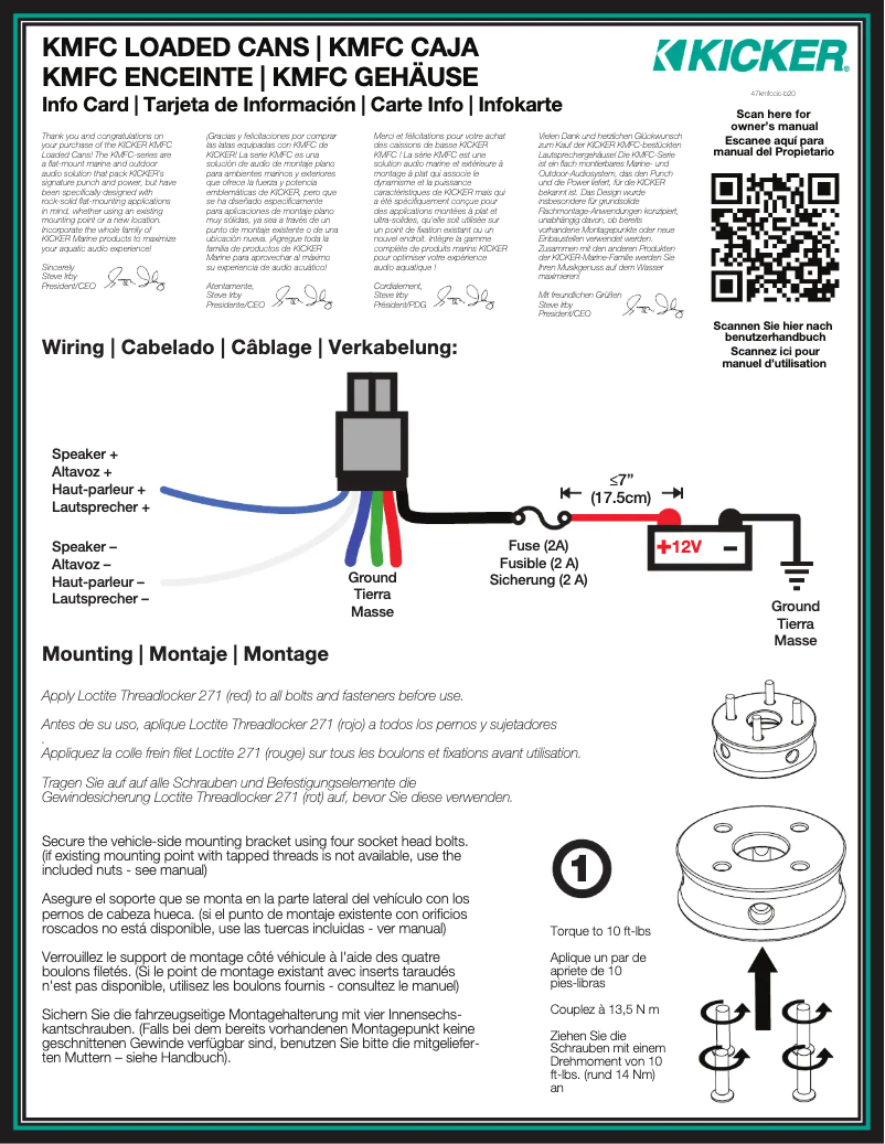Imagen de la primera página del manual del dispositivo 47KMFC11