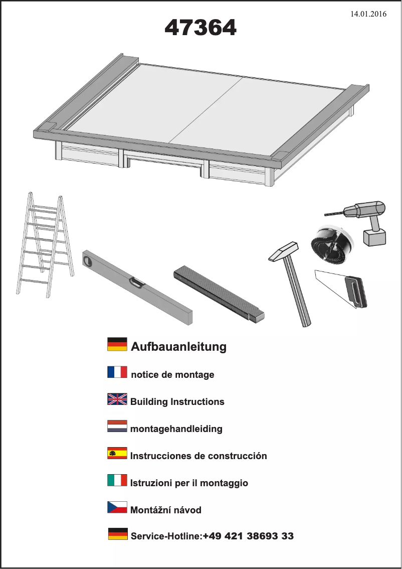 Imagen de la primera página del manual del dispositivo Mojave