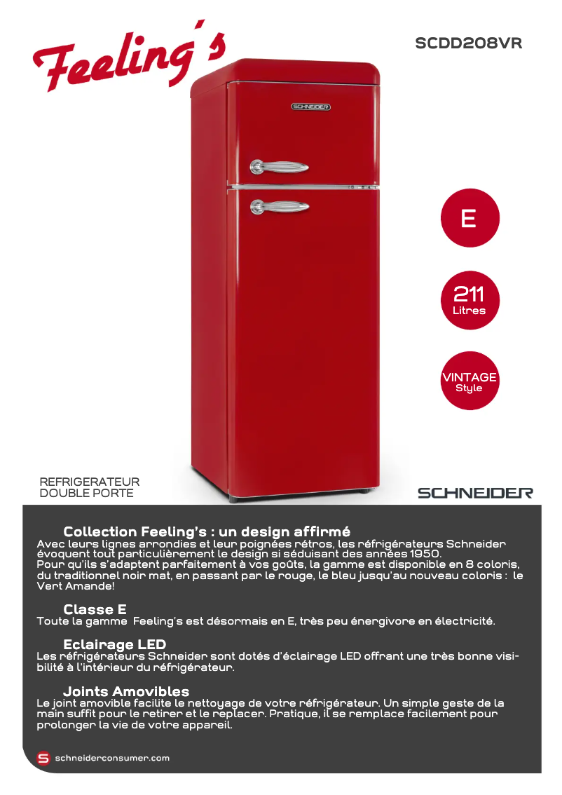 Image de la première page du manuel de l'appareil SCDD208VR