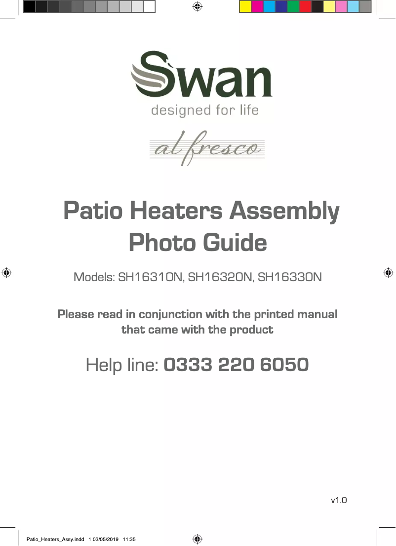 Image de la première page du manuel de l'appareil SH16320N