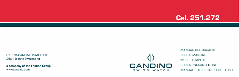 Page 1 de la notice Manuel utilisateur Candino C4297