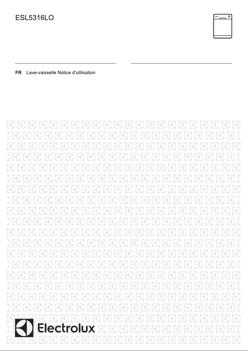 Page n°1 - Manuel utilisateur Electrolux ESL5316LO