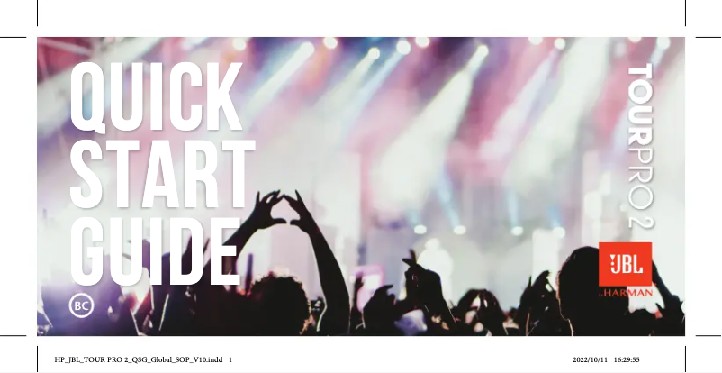 Image de la première page du manuel de l'appareil Tour Pro 2