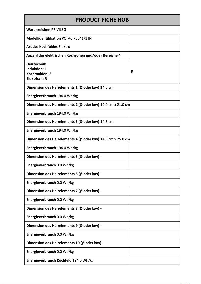 Image de la première page du manuel de l'appareil PCTAC K6041/1 IN