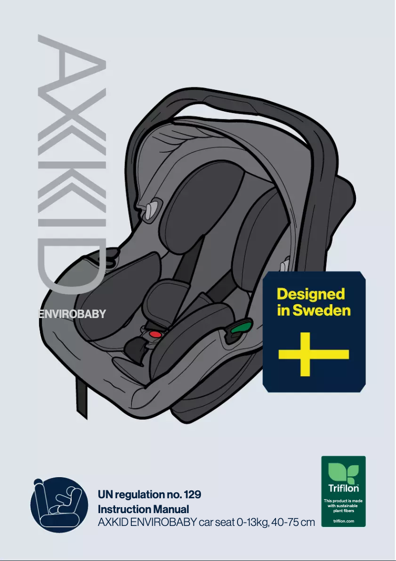 Image de la première page du manuel de l'appareil Envirobaby