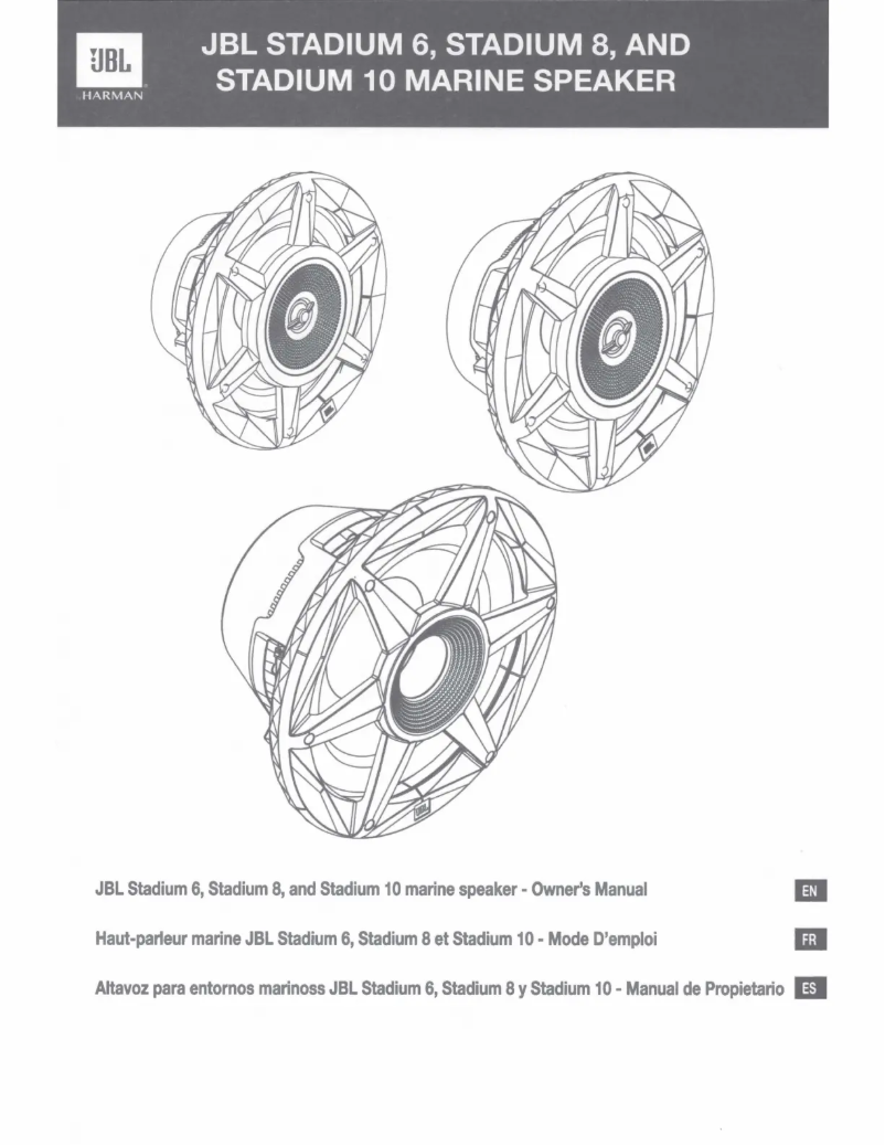Image de la première page du manuel de l'appareil Stadium 6