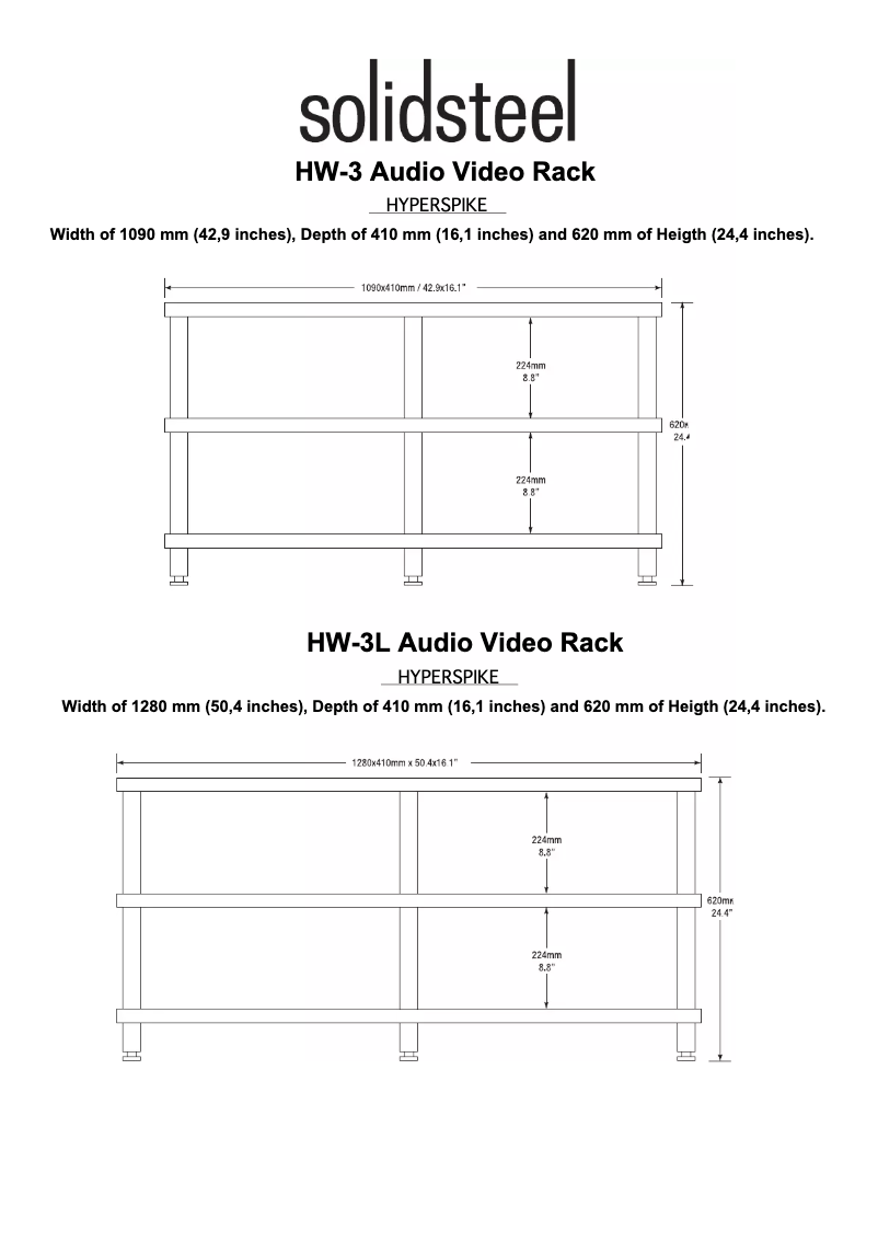 Page n°1 - Mode d'emploi Solidsteel Hyperspike HW-3
