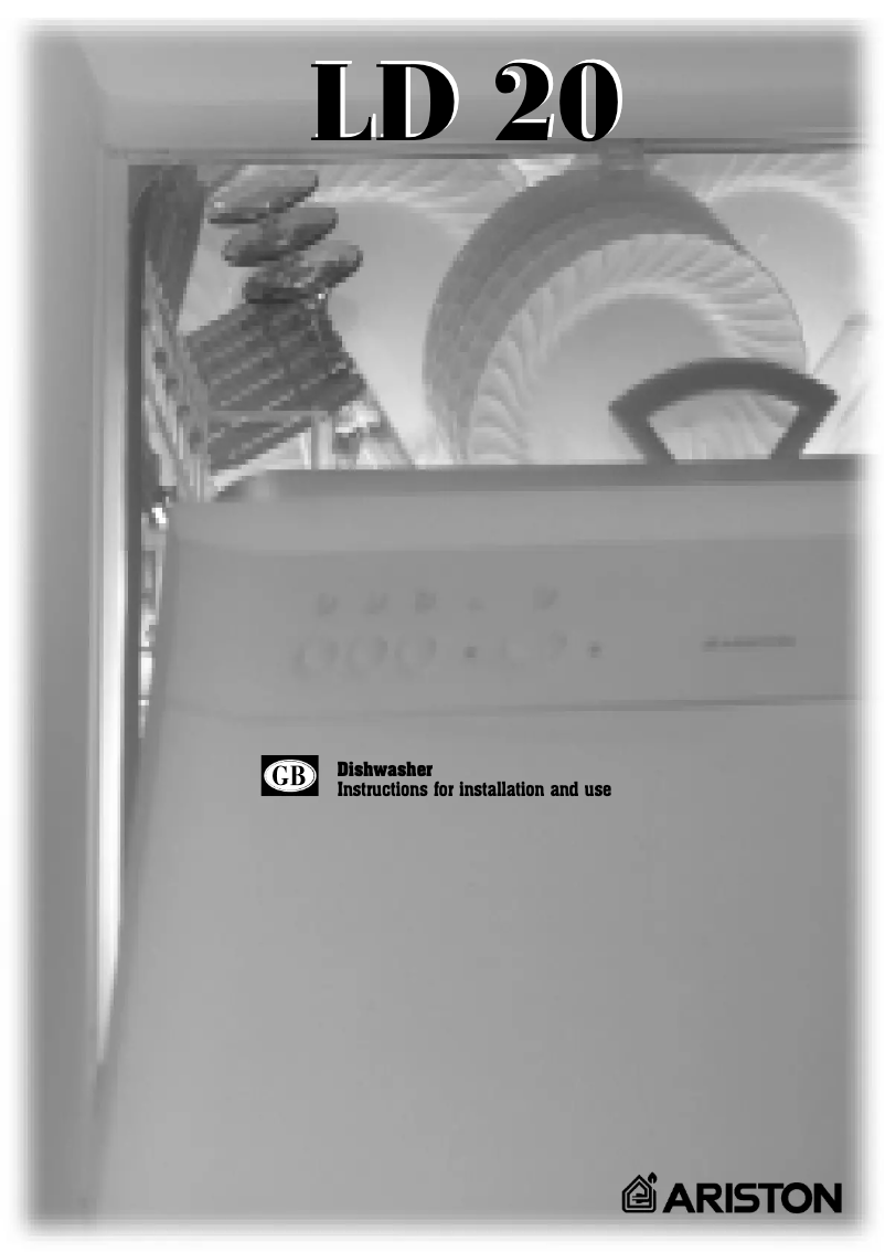 Page 1 de la notice Manuel utilisateur Hotpoint Ariston LD 20 Dialogic