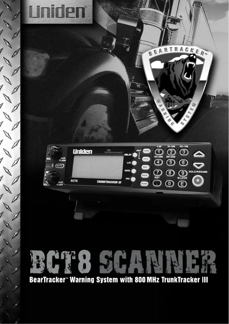 Image de la première page du manuel de l'appareil BCT8