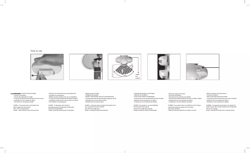 Image de la première page du manuel de l'appareil SC37