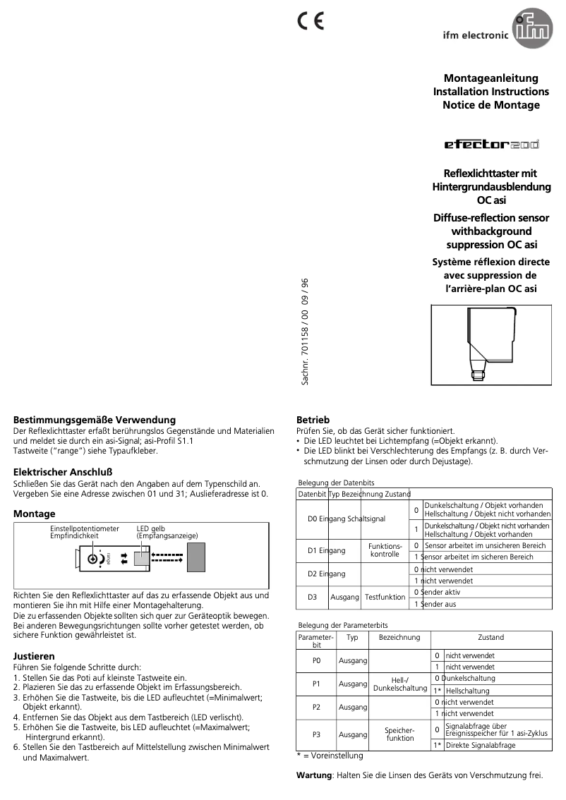 Image de la première page du manuel de l'appareil OC5227