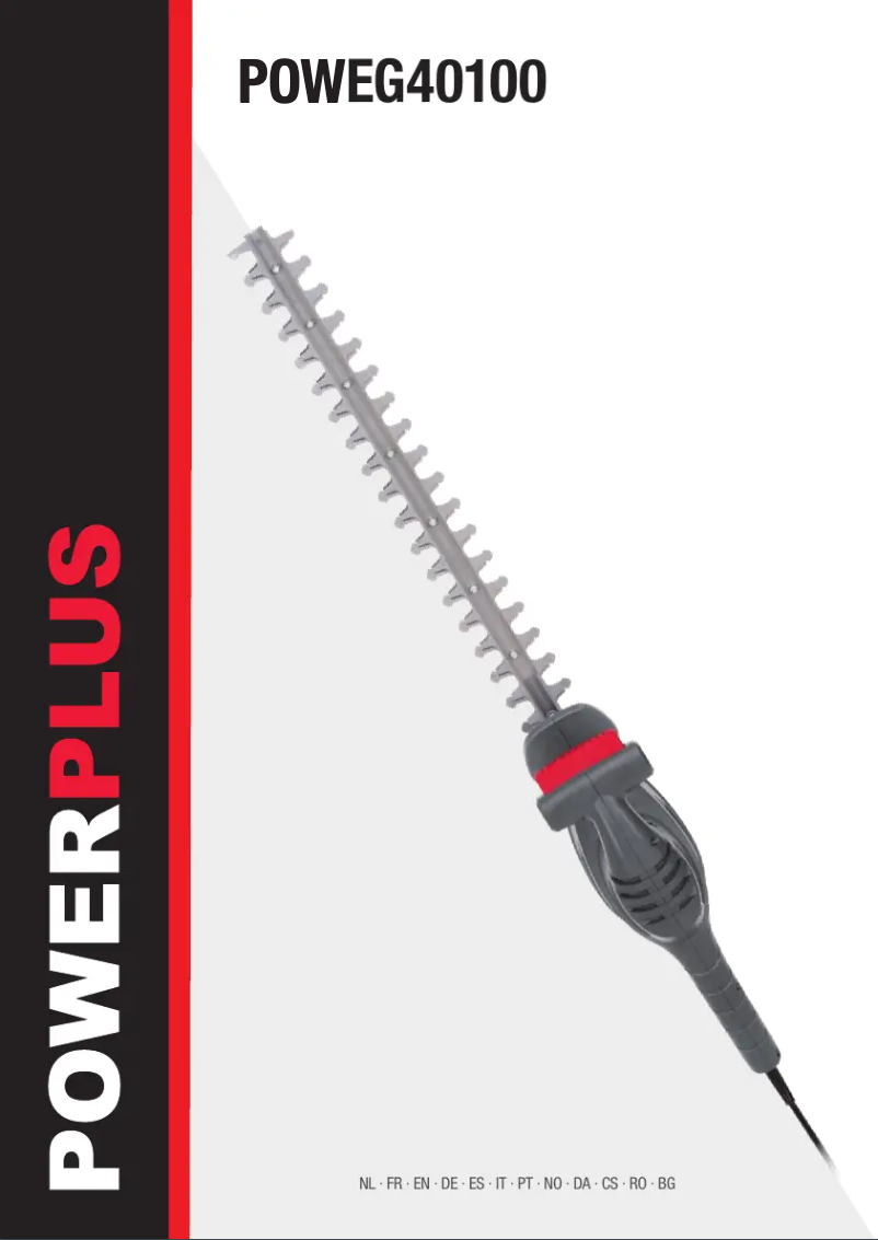 Page 1 de la notice Manuel utilisateur PowerPlus POWEG40100