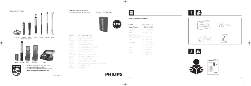 Page n°1 - Manuel utilisateur Philips LPL38X1