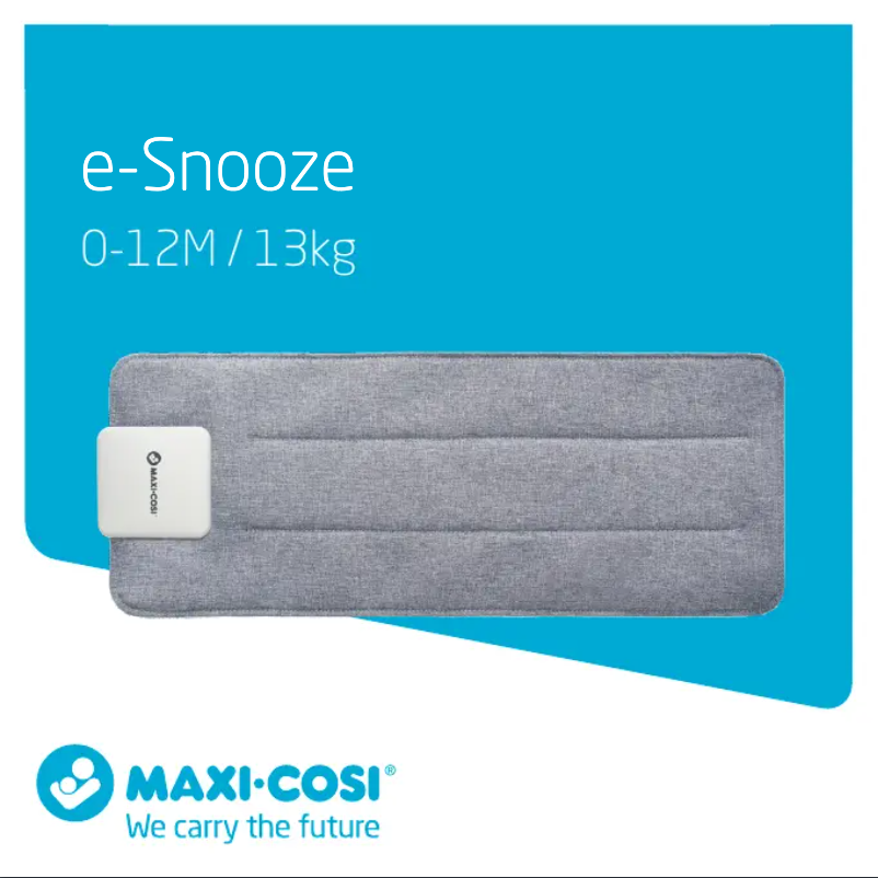 Page 1 de la notice Manuel utilisateur Maxi-Cosi e-Snooze