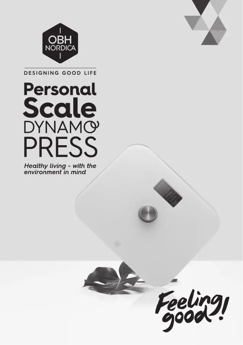 Page 1 de la notice Manuel utilisateur OBH Nordica Dynamo Press 6280